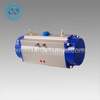 Double/Single Acting Pneumatic Rotation Valve Actuator with Small Quick Respones Solenoid Valve