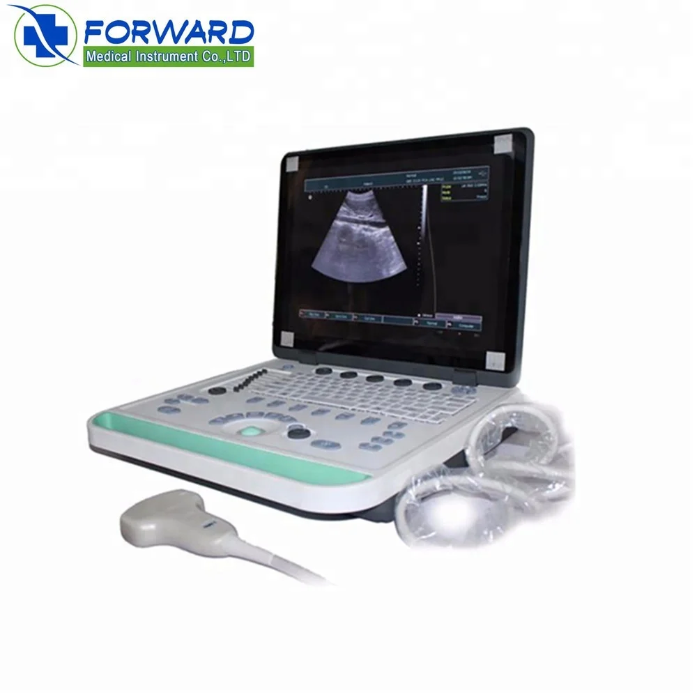 15 inch Laptop Ultrasound Machine / Portable Color Doppler Ultrasound Echo Machine