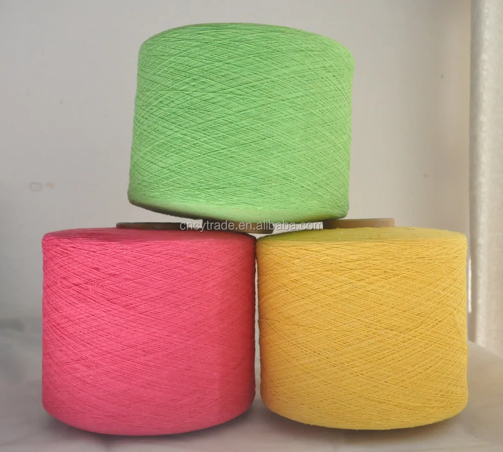 open end recycled 70 cotton 30 polyester yarn