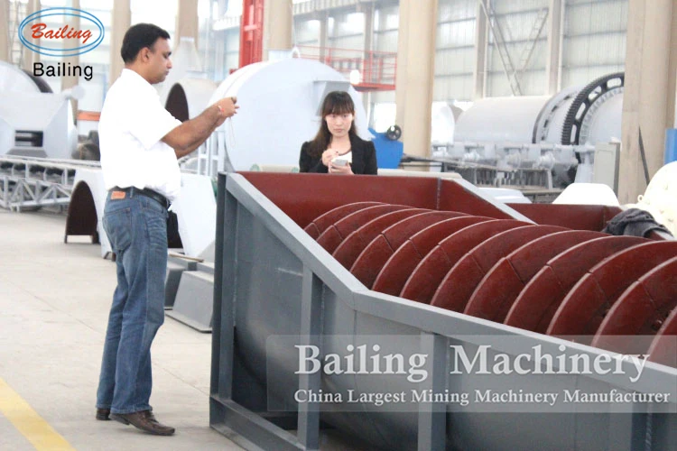 Long Term After Sale Service Single and Double Screw Sand Washer