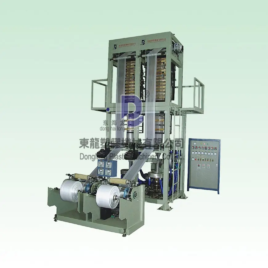 Newest Single Extrusion and Double Lines PE Film Blowing Machine