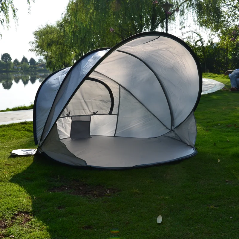 Portable Pop Up Cabana Beach Tent and Sun Shelter
