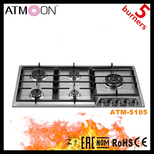 5 burners kitchen appliance  home appliances the  latest gas hobs
