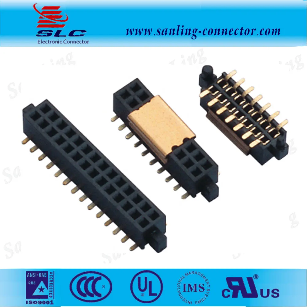 UL 5 pin 6 pin 8 pin 12 pin 1.27 мм 2.54 мм SMT женский коллектор разъем