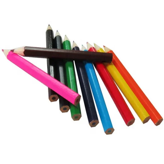 natural color wood color pencils/Promotion wood color pencil