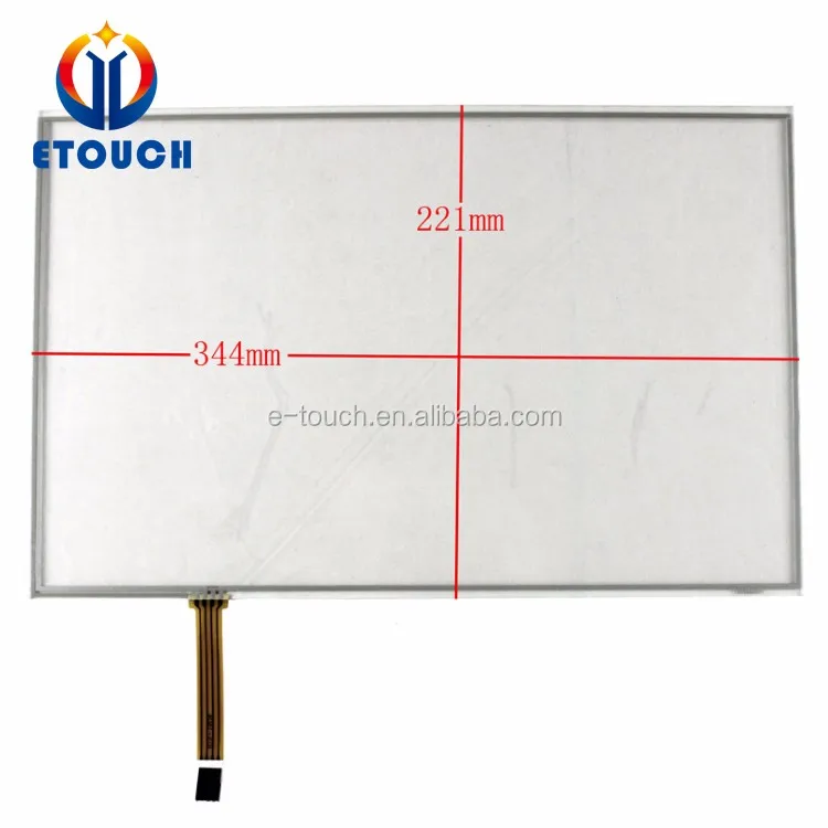 custom made 4-wire Resistive industrial touch screen panel
