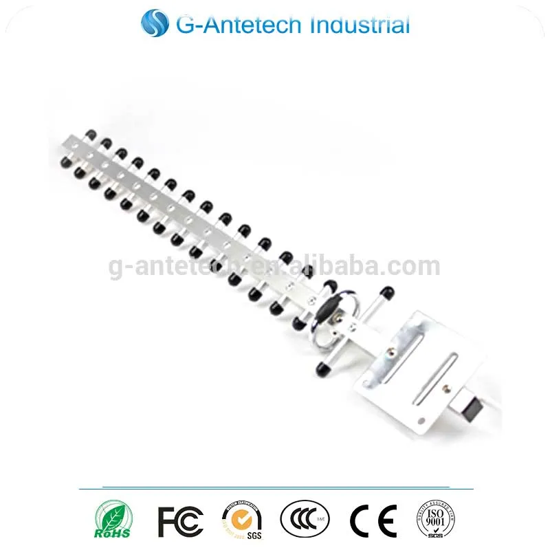 Free sample high gain 18db 1710~2170mhz 1800MHZ 3G system yagi uda antenna