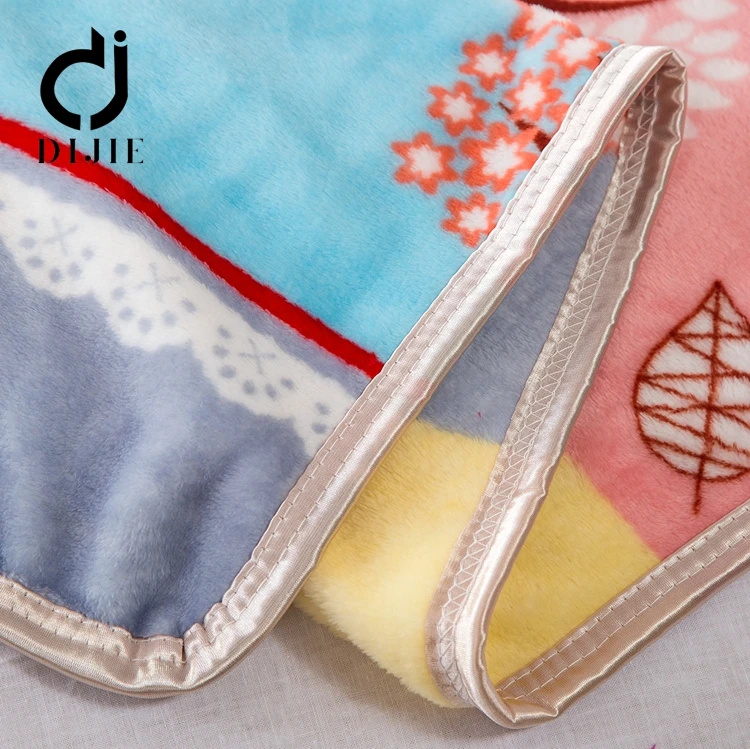 Высокое качество Индии муслин 100 polyfree вязания животных minky ткани детское одеяло