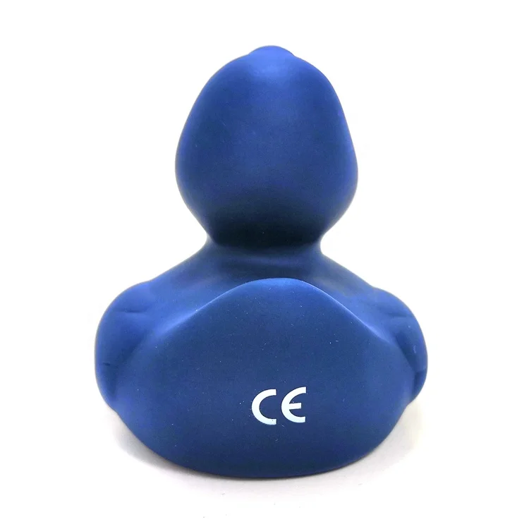 8cm High Quality Custom Safety Bath Floating Rubber Duck Toy