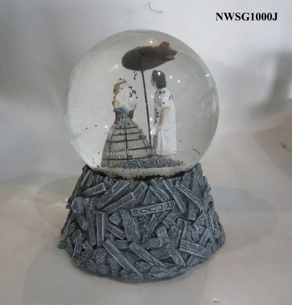 Souvenir Resin Craft Glass Snow Ball Glass Ball Souvenir