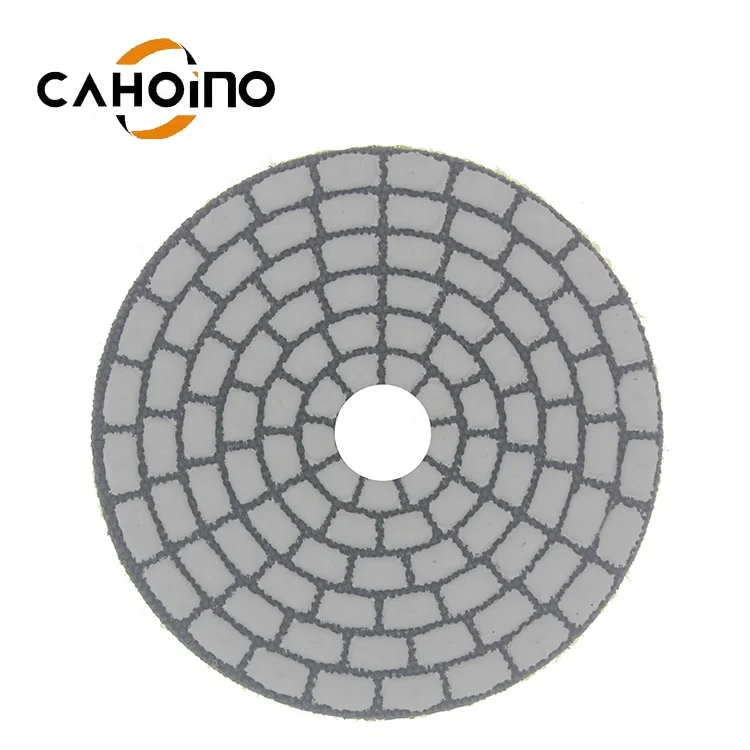 4INCH Diamond Resin  Flexible  Dry Polishing Pads For Quartz