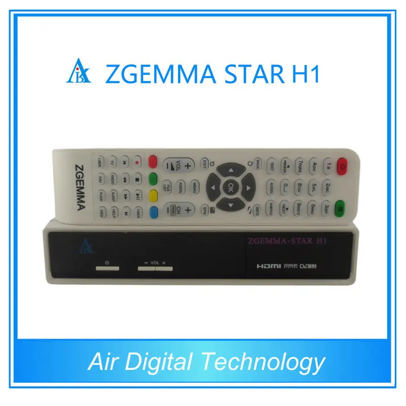 новая модель zgemma звезды h1 две-тюнер dvbs2+dvb- ° с enigma2 приемник спутникового телевидения охватывать все frenquency