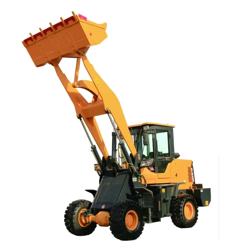 1 ton mini wheel loader backhoe loader mechanical loadering