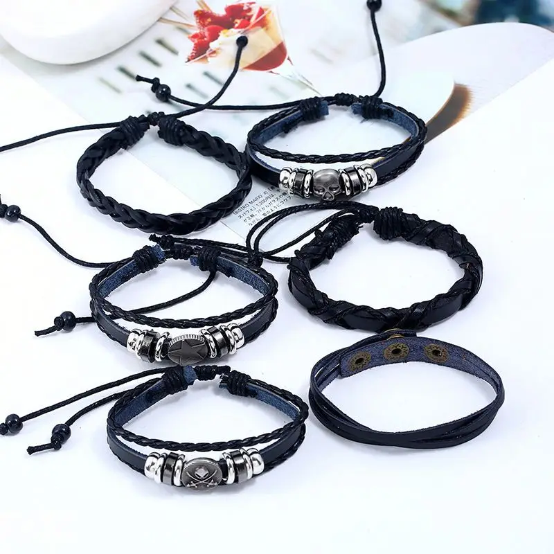 New fashion European and American women leather bracelet