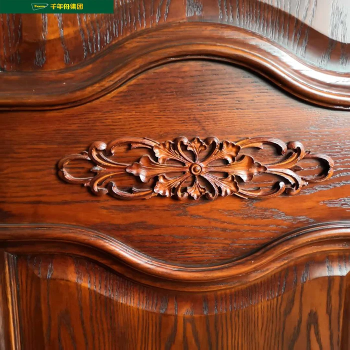 High Quality New Products Wholesale Bedroom Interior Fire Rated  Main Entrance Solid Wooden Composite Security Doors Design