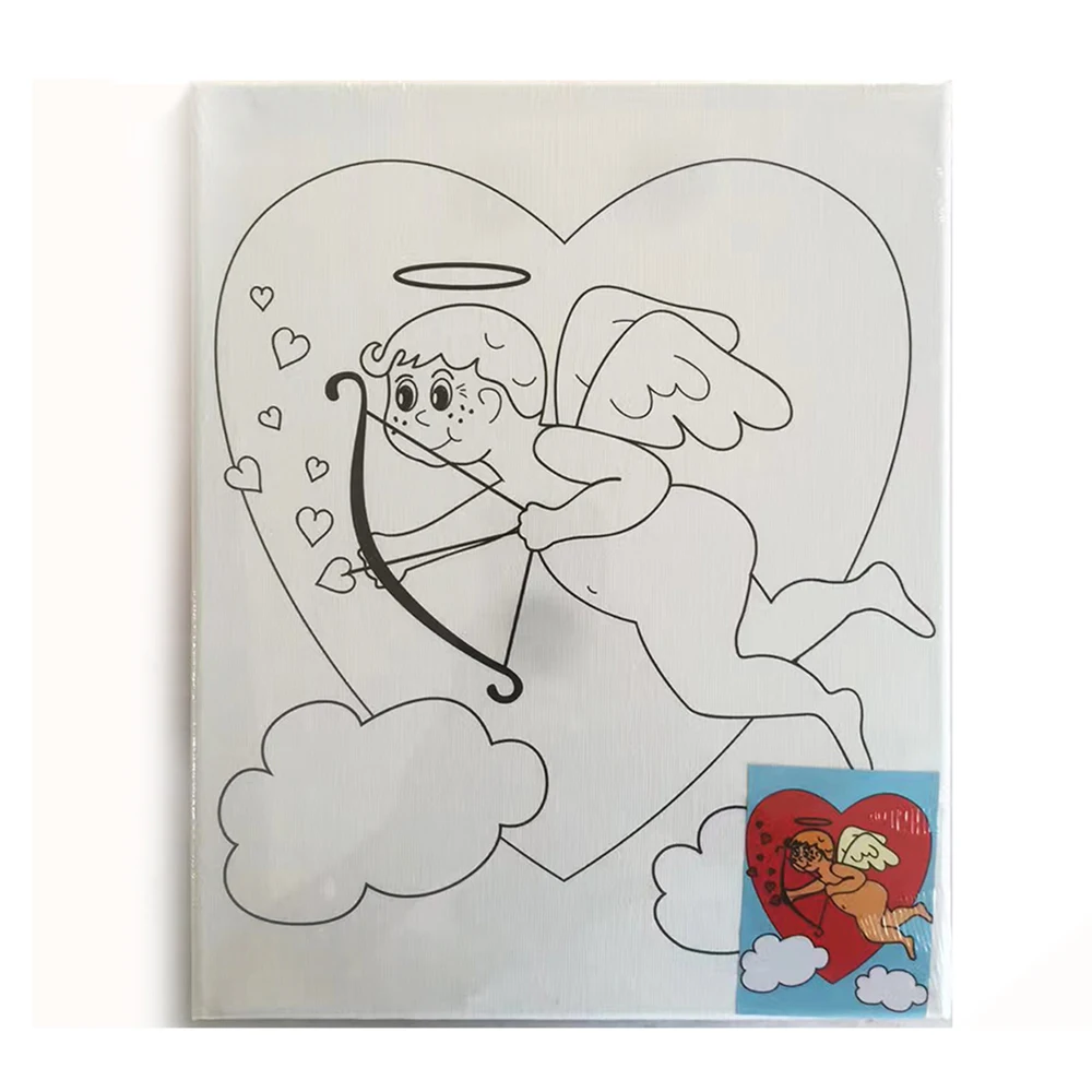 Choose Design Young Artist Kids Canvas Painting Set 30x24CM