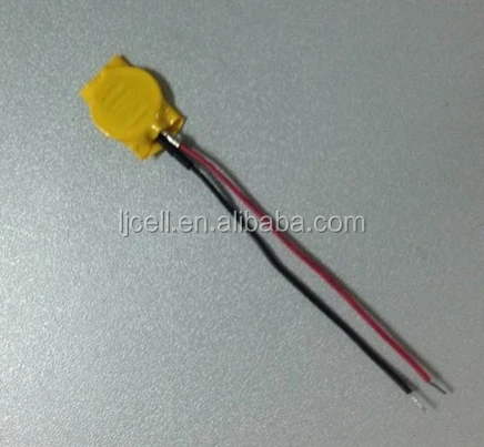 3V Lithium Button Battery Coin Cell CR2450 LIR2450 Battery with Solder Wire Cable & Connector Retainer JST Plug Terminal