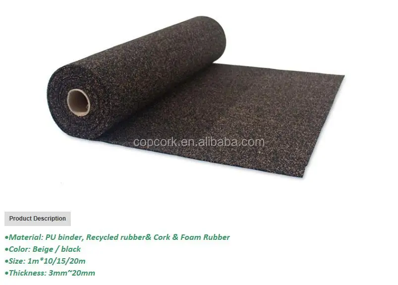 The best cork rubber underlayment
