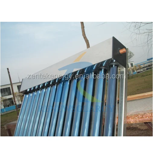 Солнечный коллектор, новая крышка, тепловая трубка, алюминиевый ребристый коллектор, вакуумная трубка