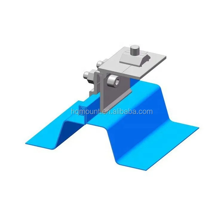HQ Mount Standing Seam Roof Clamp For Solar Metal Roof Mounting System