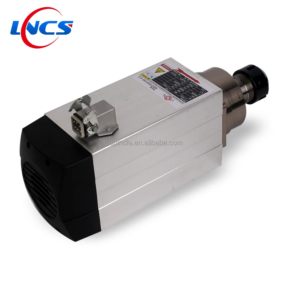 
4.5kw high speed air cooled cnc router spindle motor with ER32 collet 
