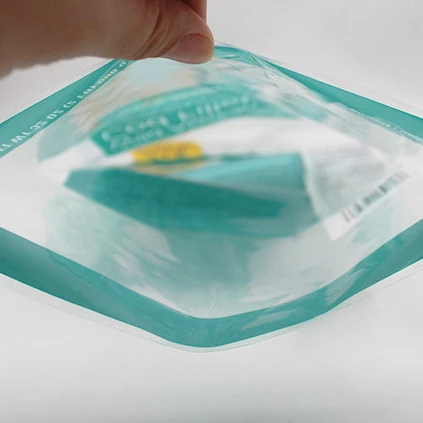 high quality frozen and food vacuum sealed  zipper bag on roll