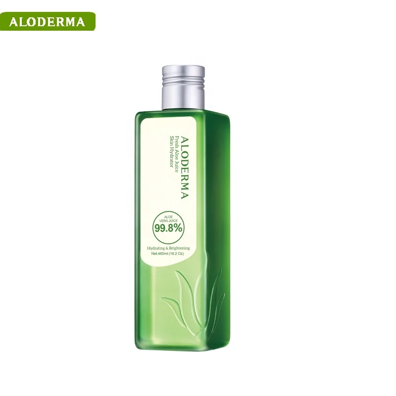 China Organic Aloe Vera farm Skin Toner 99.8% nature aloe vera juice Aloe Instant Hydrater 460ml, skin toner