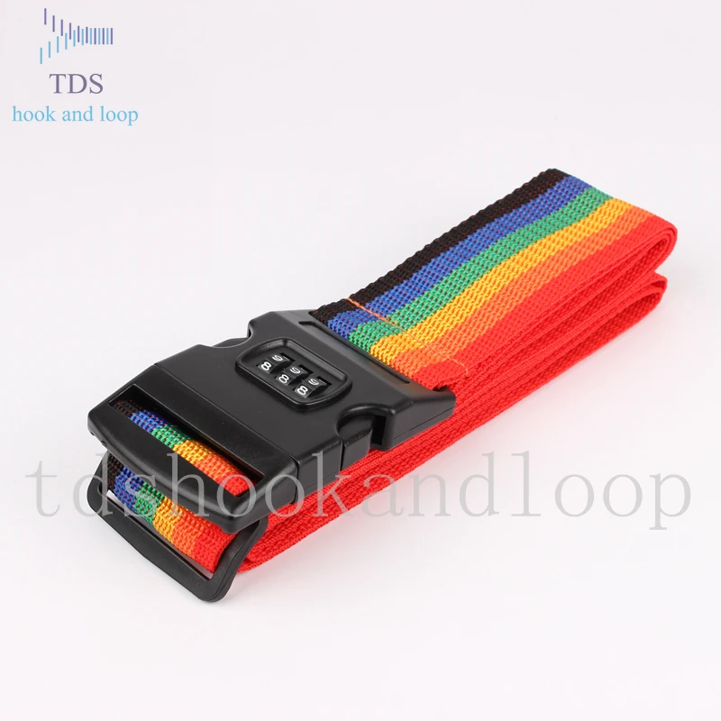 hot sale adjustable luggage strap with safe lock