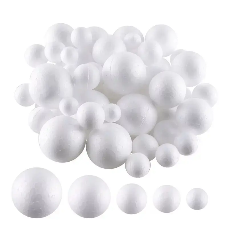 Polystyrene foam  ball for kids Christmas decoration