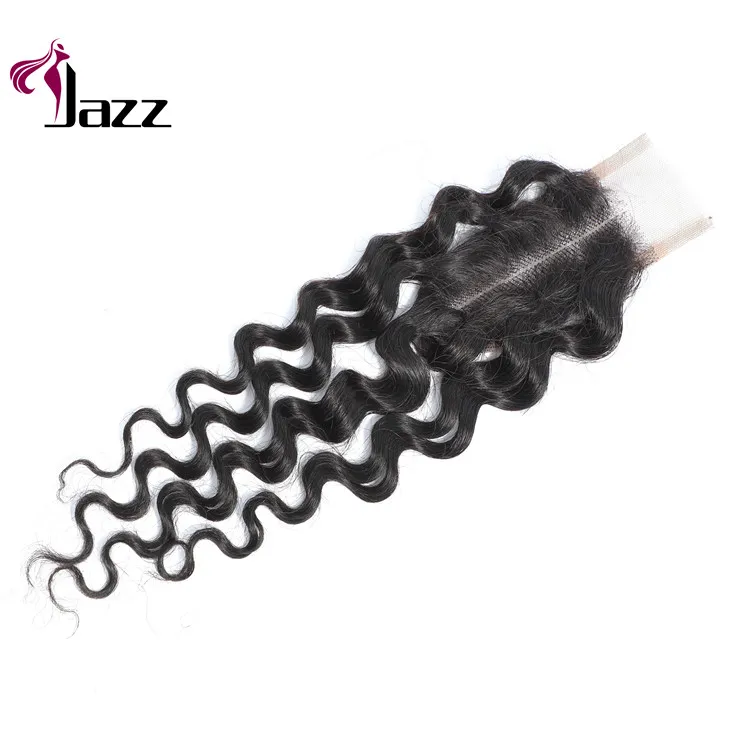 Brazilian Virgin Remy Human Hair 3 Bundles With 2 X 4 Lace Closure With Wig Cap 5-Piece Set