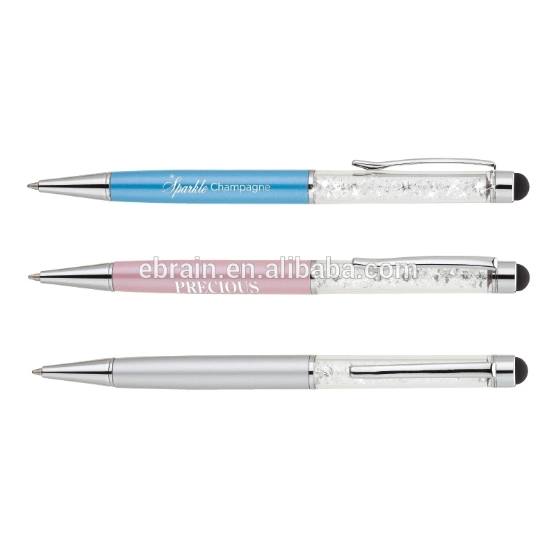 шариковая ручка стилус с драгоценными камнями