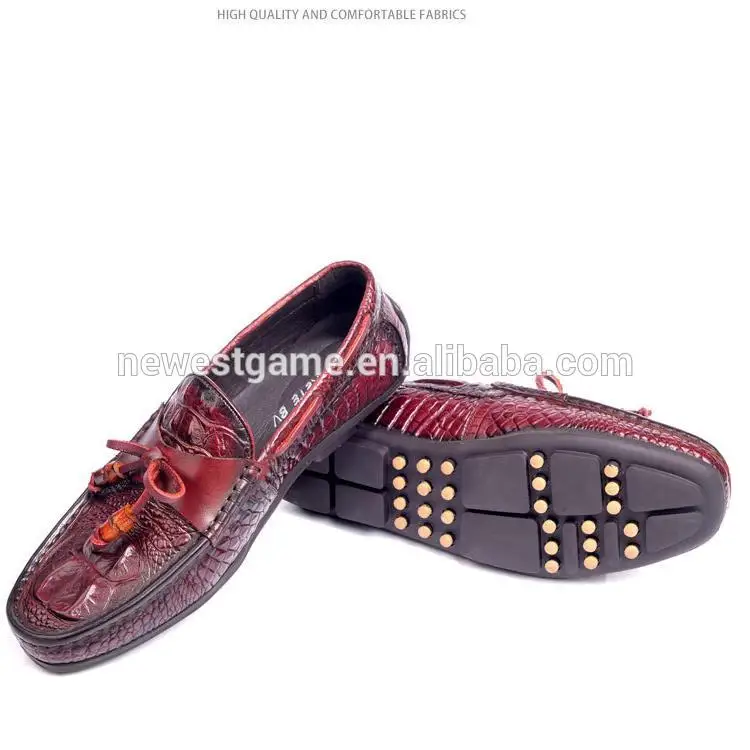 men fish grain shoes fashion tassels pointed shoes men leisure leather shoes Lazy British driving guangzhou