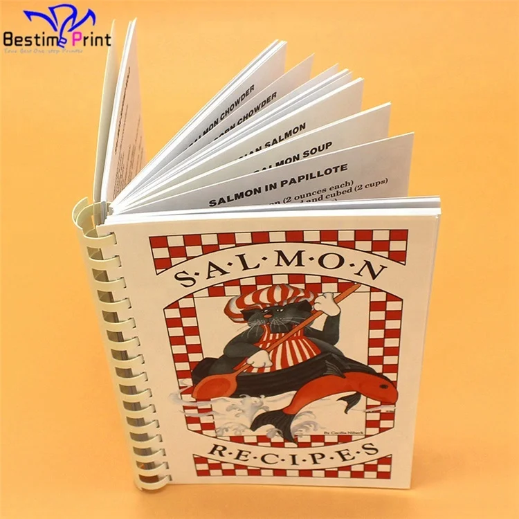 Print Your Own Plastic Spiral Wire O Recipe Book