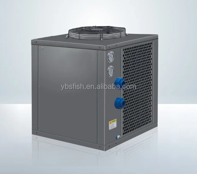 Air Source Heat Pump for recirculating aquaculture system/flow through system