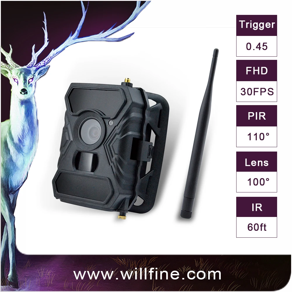 3G 1080P digital hunting camera wild trail sports digital video camera