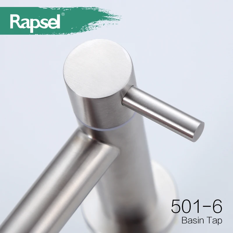 Rapsel Wholesale New Design With Good Quality Stainless Steel Basin Faucet