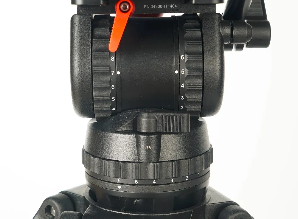CAME-18T PRO Carbon Fiber Fluid Head Tripod For URSA FS7 Etc. Camera Video Tripod