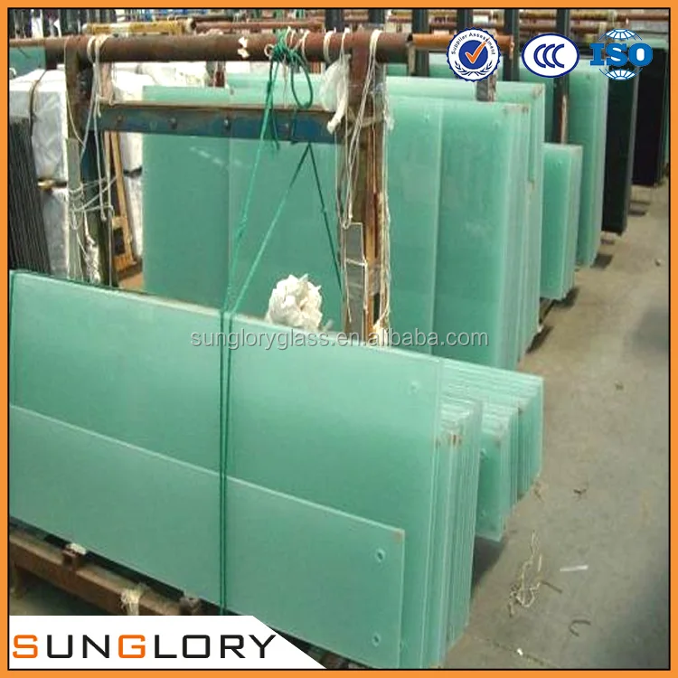 4-19mm Tempered Frosted Glass Inside Frosted Glass Sliding Doors