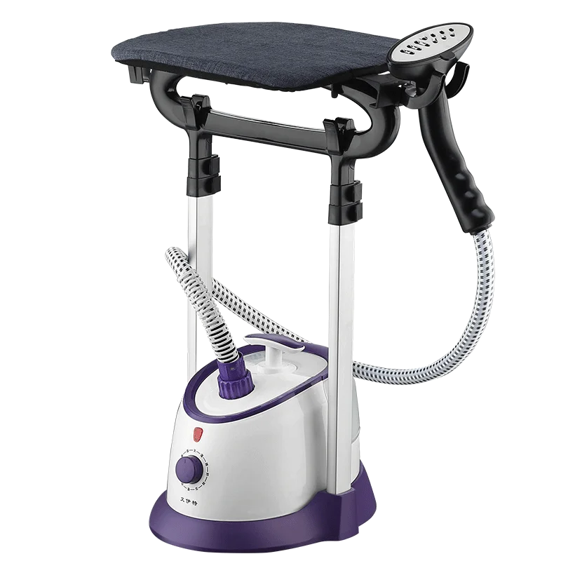 1800W double poles ironing board laundry equipment standing steam iron pro vertical fabric steamer for fabric