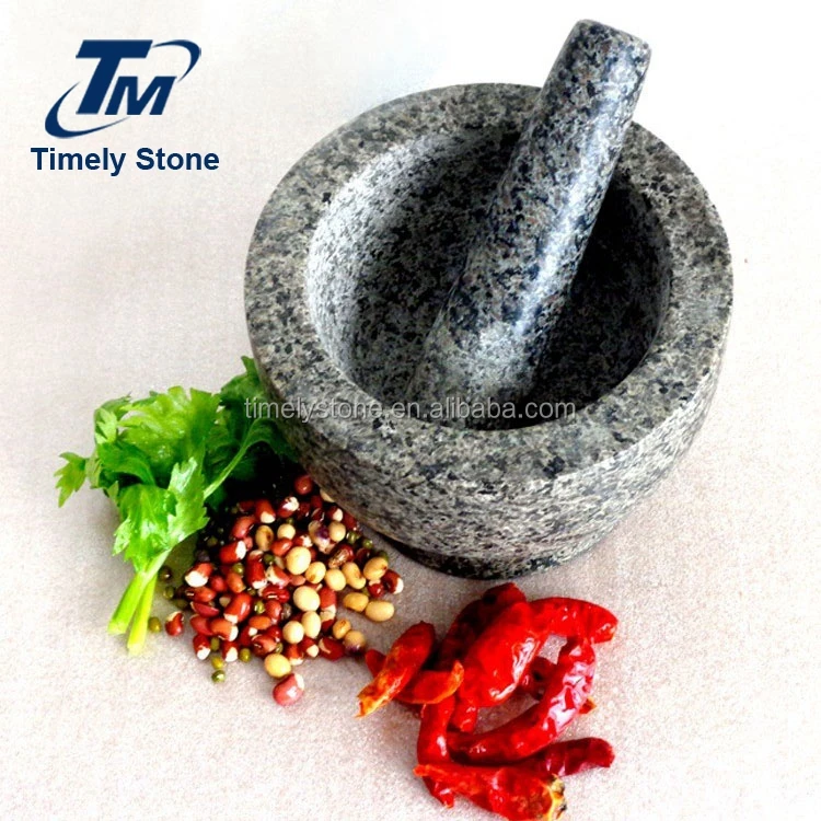 
mini granite stone mortar and pestle 