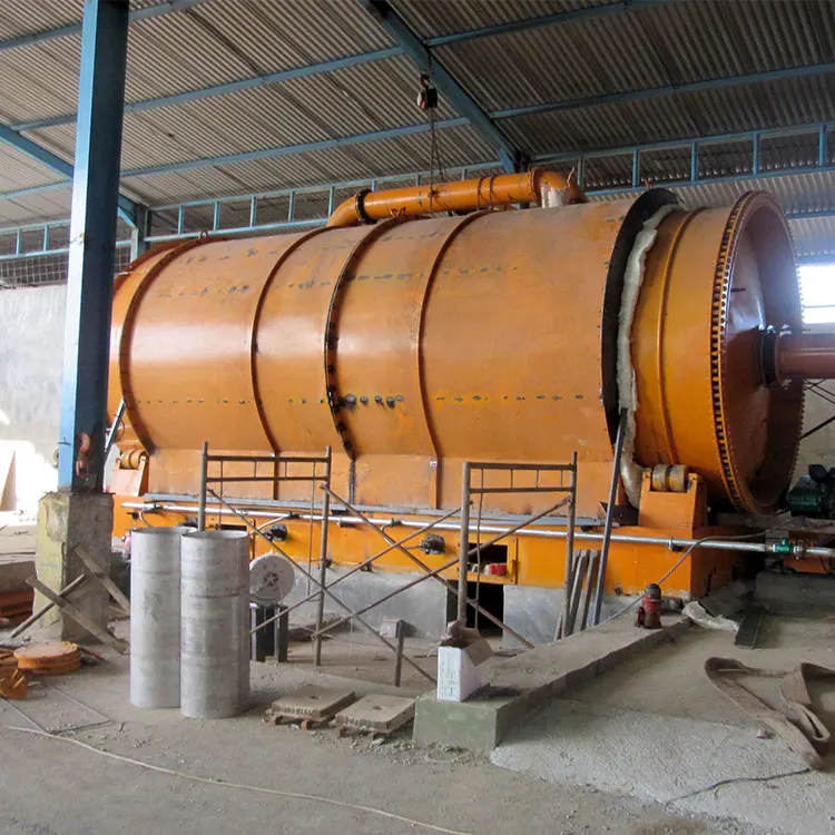 Beston Group BLL-30 Waste Tyre Pyrolysis Machine Pyrolysis Tyre To Fuel Oil Plant With Installation