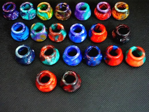 Drip Tip Ecigs Plastic Pom Big Chief Chuff Cap Drip Tips Wide Bore Chuff Cap Drip Tip 28mm