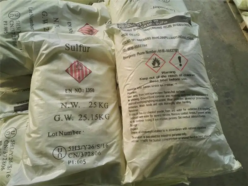 Лидер продаж 2017, Высококачественная гранулированная Сера 99.9%