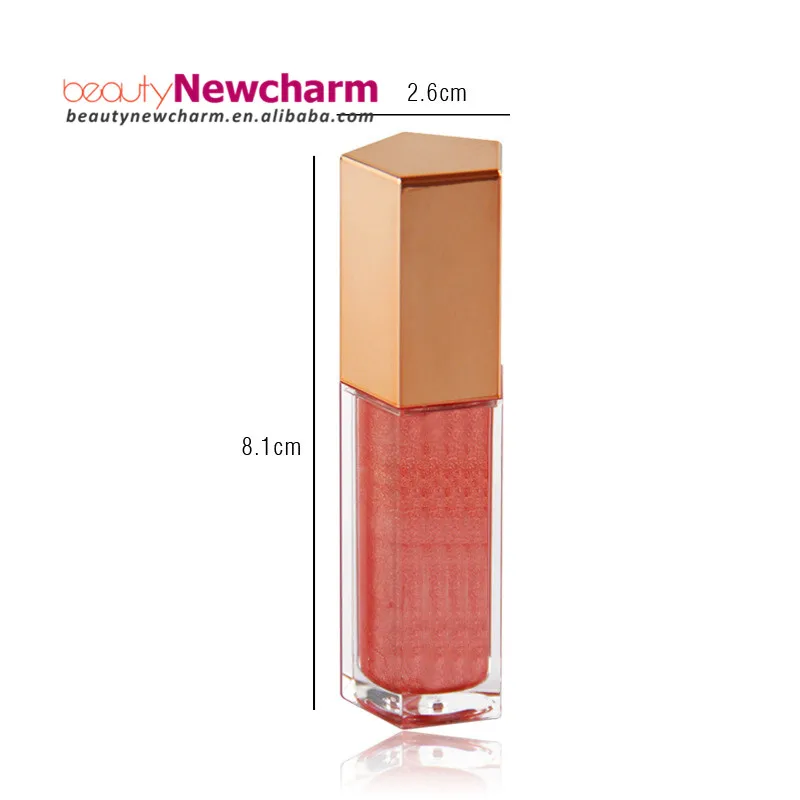 
wholesale private label cosmetic liquid lipsticks Multi-Colored Private label lip gloss lipstick lipgloss with custom logo 