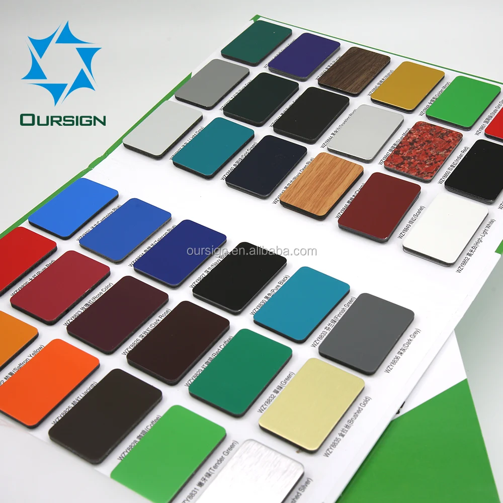  ПЭ или ПВДФ с покрытием ACP/ACM лист/ACP алюминиевая композитная панель