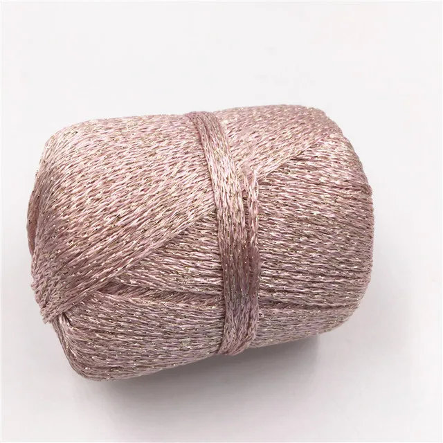 
rayon tape yarn fancy yarn for knitting and crochet 