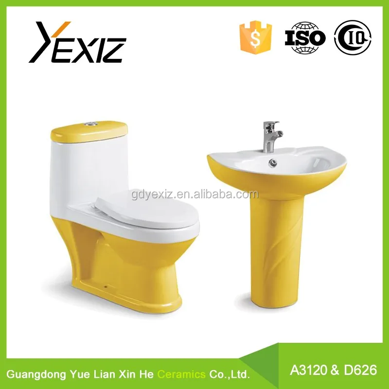 A3001 zhaozhou sanitary bathroom set small basin toilets for children