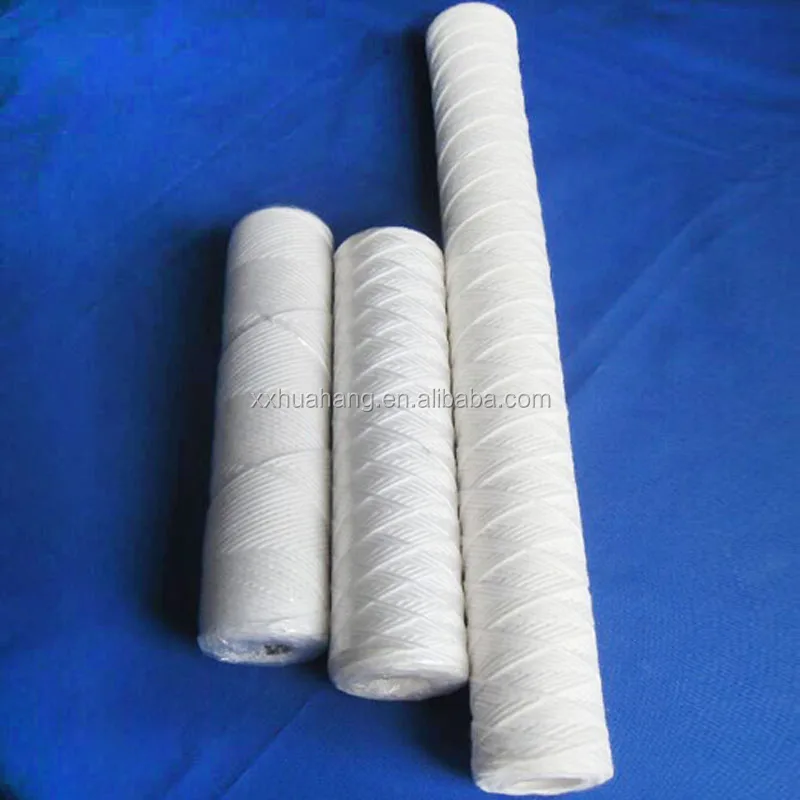 Картридж для фильтра воды из Полипропиленовой пряжи, 9,75 дюйма, 10 дюймов, 20 дюймов, 30 дюймов