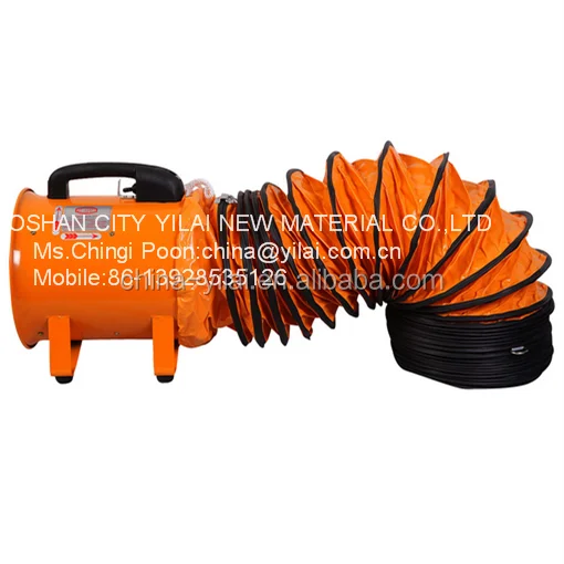 Dust Fume Air Extractor Ducting Welding, Exhaust paint Extraction 500mm, 7.5m