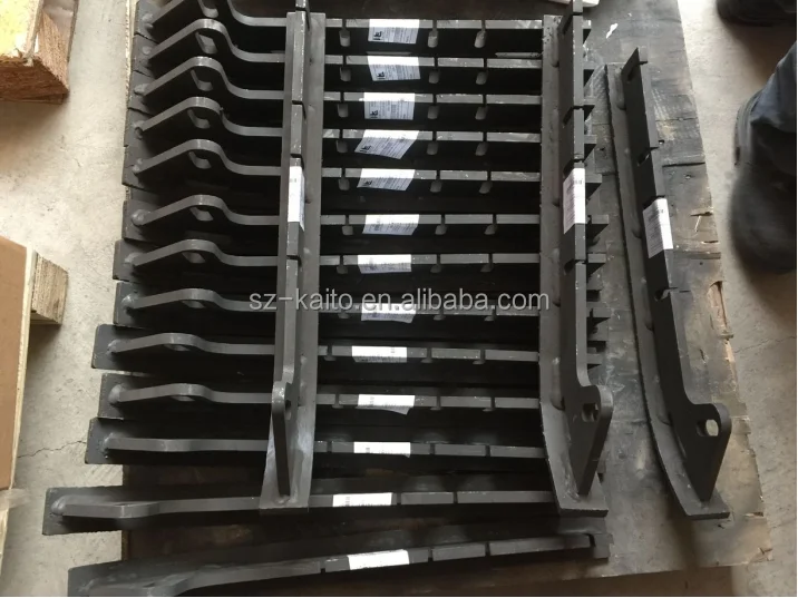 scraper blade kit for Wirtgen W2000DC/4200/50DC Milling Drum Construction Machinery P/N194407